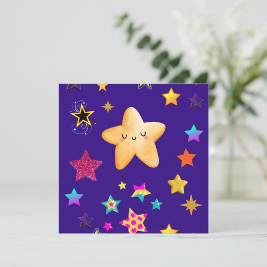 start kaart (Staand voorkant)