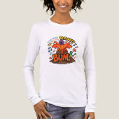 Start Klein Groei Groot Band Vulkanische Witte Lan Tri-Blend Shirt (Voorkant volledig)