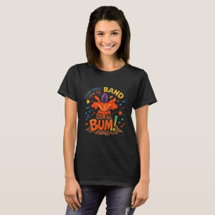 Start Klein Groei Grote Band Vulkan T-Shirt