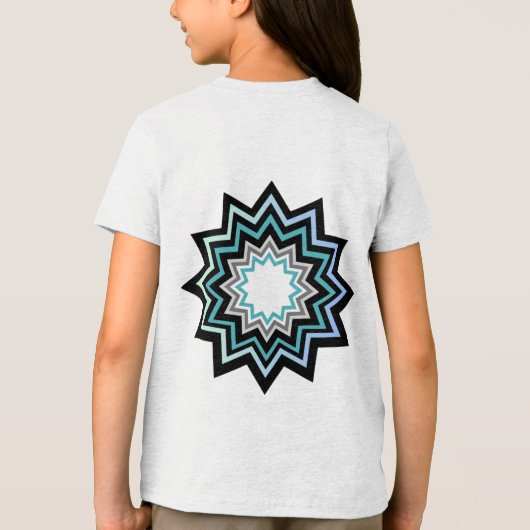 Start logo 2 Tri-Blend shirt (Achterkant)