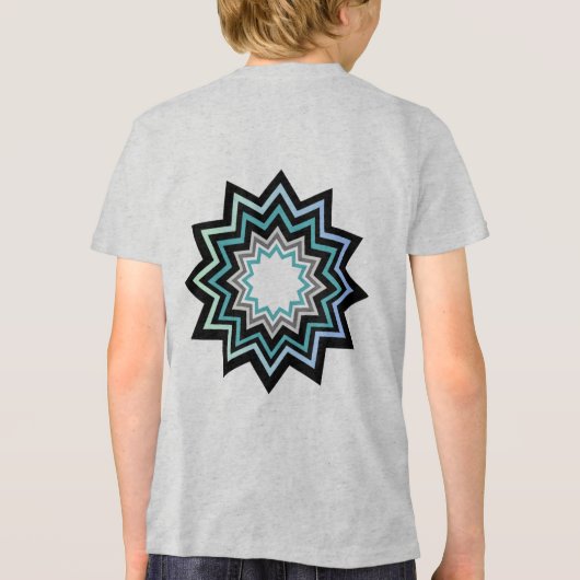 Start logo 2 Tri-Blend shirt (Achterkant)