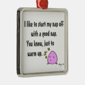 'Start mijn dutje met een goede dutje' Ornament aa (Rechts)