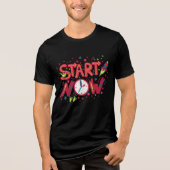 Start Now T-shirt ontwerp (Voorkant)