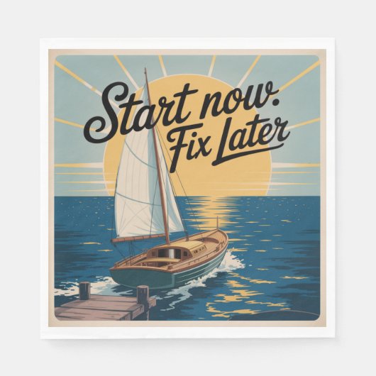 Start nu. Repareer later Servet (Voorkant)