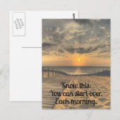 Start over Inspirerend offerte Briefkaart (Voorkant / Achterkant)
