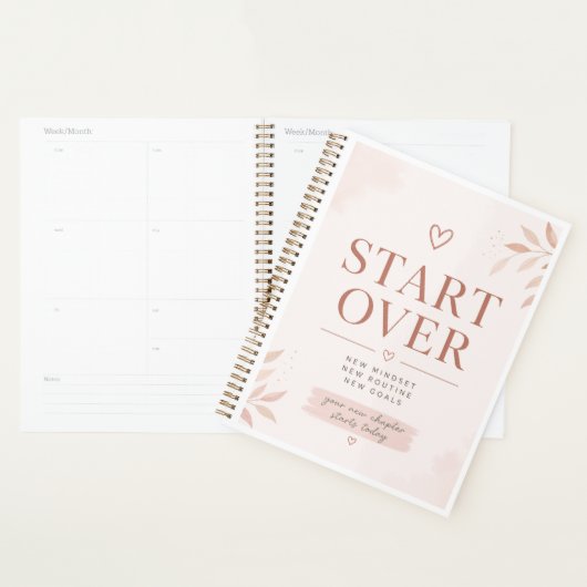 Start Over Planner – Vrouwelijk (Display)