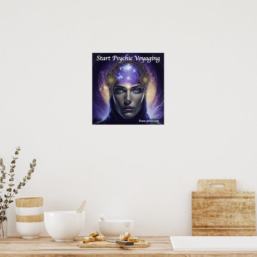 Start Psychic Voyaging Poster (Keuken)