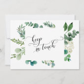 Start Script Home Sweet Home met Eucalyptus Aankondiging (Achterkant)