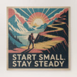 Start Small. Stay Steady Legpuzzel<br><div class="desc">Start Small. Stay Steady</div>