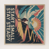 Start Small. Stay Steady Legpuzzel (Horizontaal)