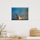 Start Soyuz (proefproject Apollo-Soyuz) Poster (Keuken)