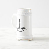 Start Space Shuttle Bierpul (Voorkant links)