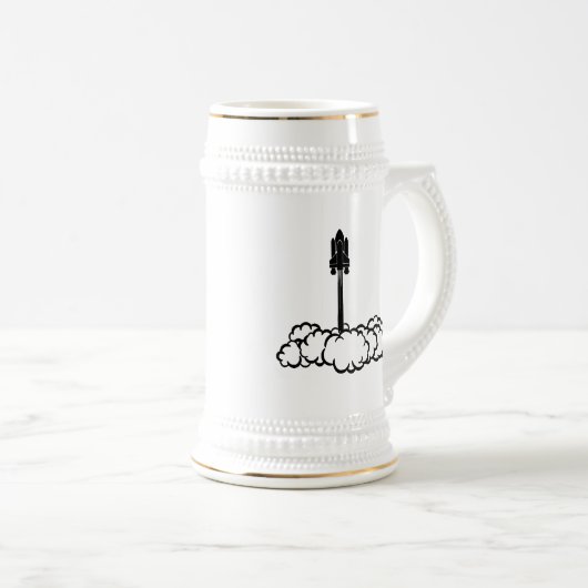 Start Space Shuttle Bierpul (Voorkant rechts)