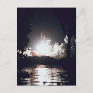 Start Space Shuttle Briefkaart