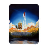 Start Space Shuttle Magneet (Verticaal)