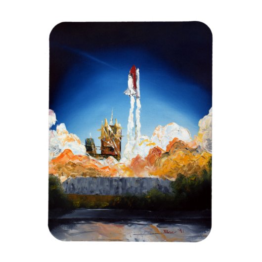 Start Space Shuttle Magneet (Verticaal)