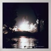 Start Space Shuttle Poster (Voorkant)