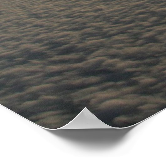 Start Space Shuttle - Skydiver's Uitzicht Poster (Hoek)