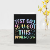 Start State Testing Day Motivatie Je hebt deze BR Kaart (Gele Bloem)
