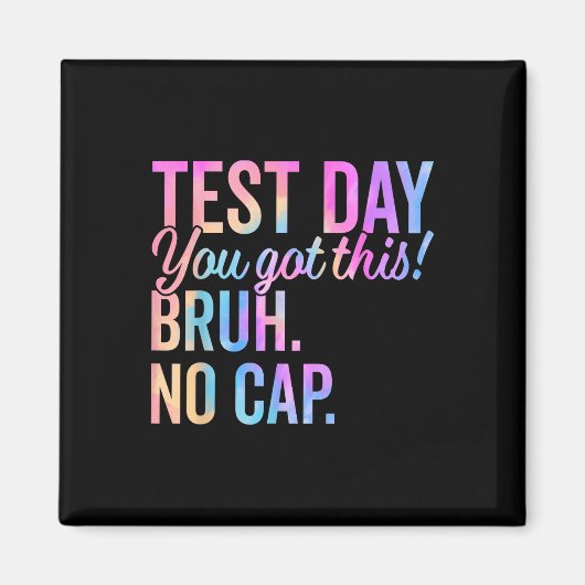Start State Testing Day Motivatie Je hebt deze BR Magneet (Voorkant)