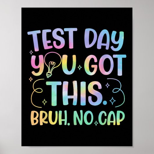 Start State Testing Day Motivatie Je hebt deze BR Poster (Voorkant)