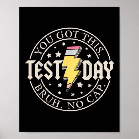 Start State Testing Day Motivatie Je hebt deze BR Poster (Voorkant)