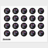 Start State Testing Day Motivatie Je hebt deze BR Ronde Sticker (Vel)