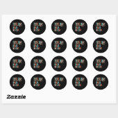 Start State Testing Day Motivatie Je hebt deze BR Ronde Sticker (Vel)
