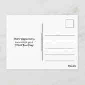 Start Texas Test Day Teacher Motivatie Briefkaart (Achterkant)