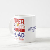 Start Texas Test Day Teacher Motivatie Koffiemok (Voorkant links)