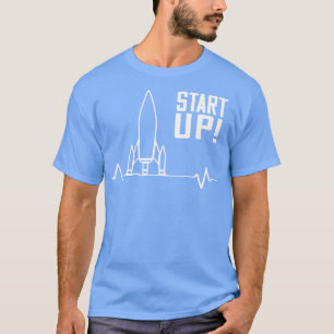 Start-up Rocket Entrepreneur T-shirt