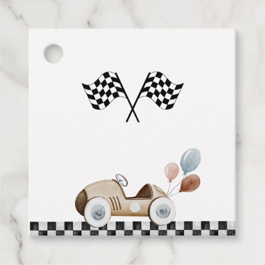 Start uw motoren bedankjes labels (Voorkant)