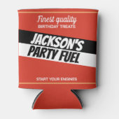 Start uw motoren | Car Thmed Birthday Funny Blikjeskoeler (Voorkant)