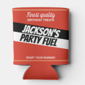 Start uw motoren | Car Thmed Birthday Funny Blikjeskoeler (Achterkant)