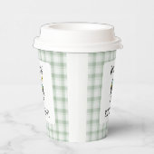 Start uw tractor vierkante papieren bekers (Rechts)