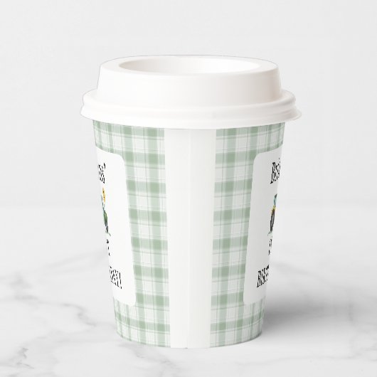 Start uw tractor vierkante papieren bekers (Rechts)