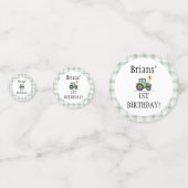 Start uw trekker tafel Confetti (Voorkanten)