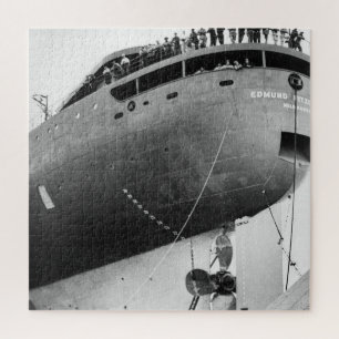 Start van de Edmund Fitzgerald (Stern Shot) Legpuzzel