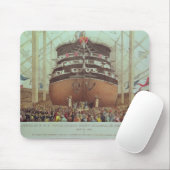 Start van H.M.S. Royal Albert, Screw Steamer Muismat (Met muis)