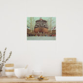 Start van H.M.S. Royal Albert, Screw Steamer Poster (Keuken)