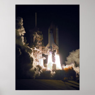 Start van Space Shuttle Atlantis (STS-101) Poster