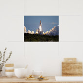 Start van Space Shuttle Columbia (STS-107) Poster (Keuken)