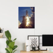 Start van Space Shuttle Columbia (STS-1) Poster (Thuiskantoor)
