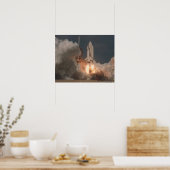Start van Space Shuttle Columbia (STS-2) Poster (Keuken)