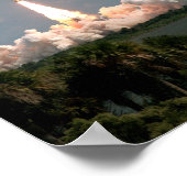 Start van Space Shuttle Columbia (STS-52) Poster (Hoek)