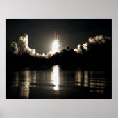 Start van Space Shuttle Columbia (STS-61C) Poster (Voorkant)