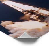 Start van Space Shuttle Columbia (STS-83) Poster (Hoek)
