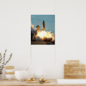 Start van Space Shuttle Columbia (STS-87) Poster (Keuken)