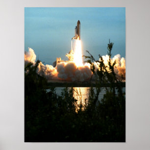 Start van Space Shuttle Columbia (STS-87) Poster