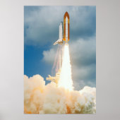 Start van Space Shuttle Discovery (STS-114) Poster (Voorkant)